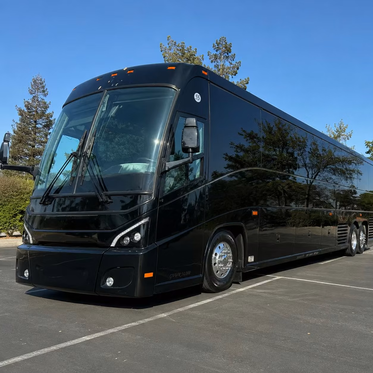 charter bus rentals for military personnel transfers near march air reserve base and jftb los alamitos