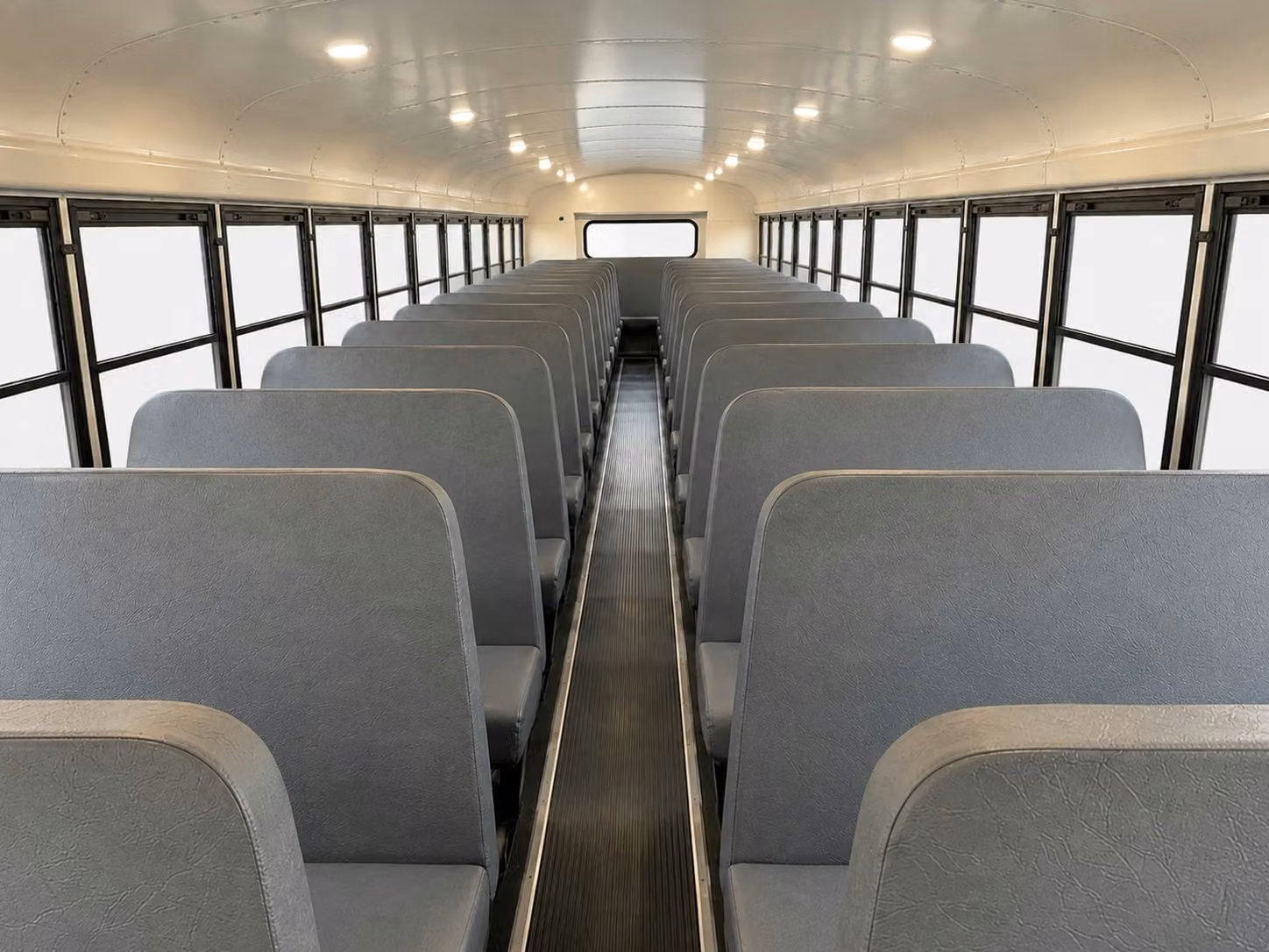 school bus interior