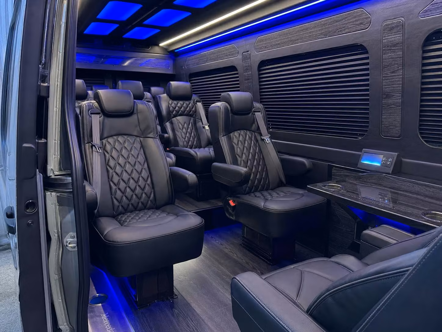 sprinter van transportation for groups and events across chino hills