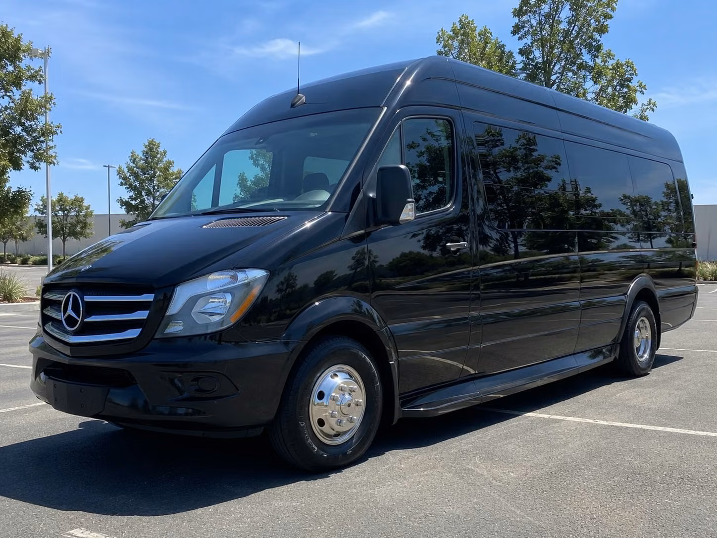 sprinter van with driver
